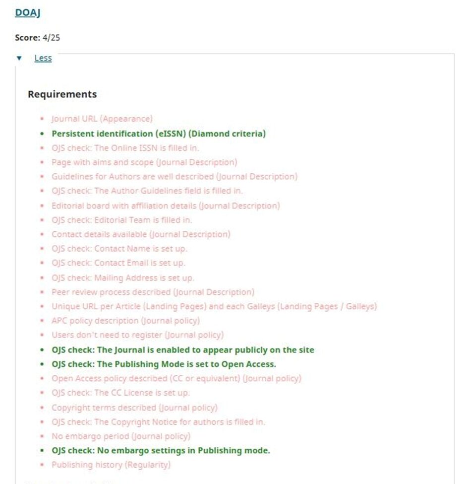 Figure 2: DISCO Screenshot 2