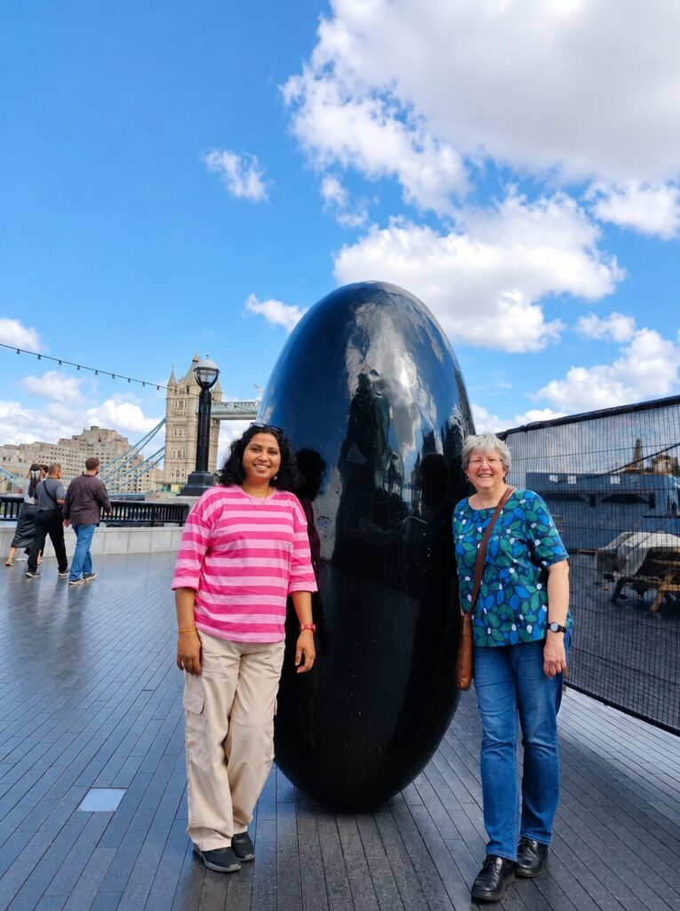Image: Vrushali Dandawate and Judith Barnsby (2024)